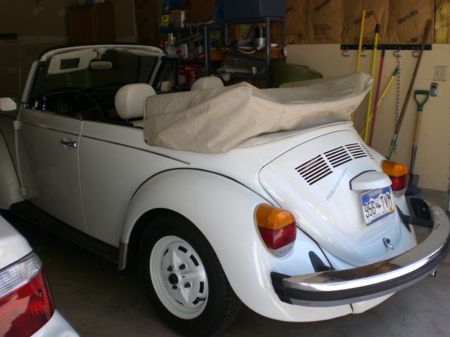 Vintage Cars: 1979 VW Convertible Bug/Beetle, vintage vws, squeaking brakes