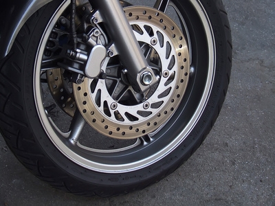 How to Fix a Front Brake Rubbing the Wheel on a Motorcycle