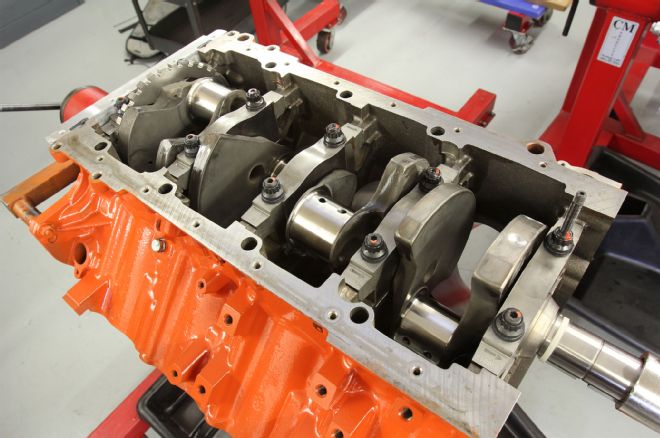 Hemi Build Crank Install