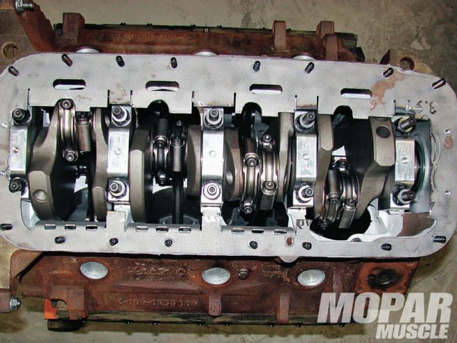 Mopar 470 Truck Pulling Engine Crank Scraper