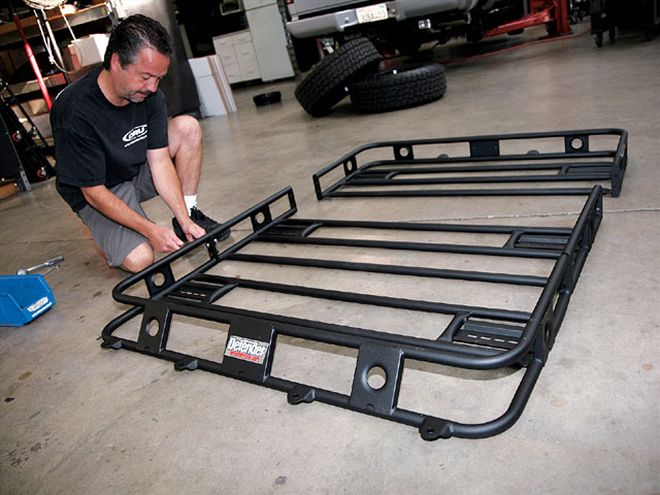 Off Road Unlimited Roof Rack - Ford Super Duty Storage