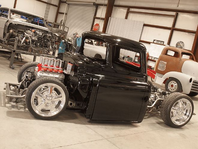 1957 Chevy Truck - Under The Gun Bodyand Paint