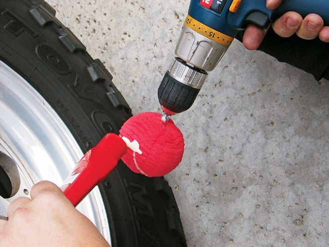 Mothers Wheel Polishing Kit - Powerful Polisher