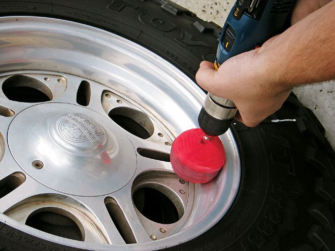 Mothers Wheel Polishing Kit - Powerful Polisher