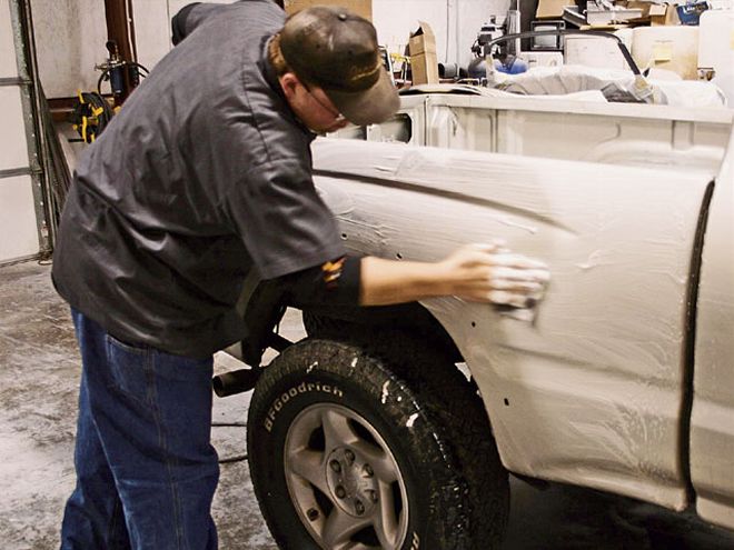 Two-Tone Flame Paint Job on a Toyota Tacoma - Design It, Paint It, Show It!