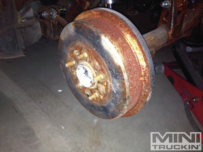 Toyota Disc Brake Conversion