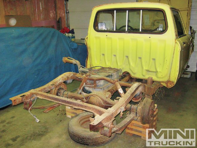 Chevy Luv Junkyard Jewel, Part 2: Teardown