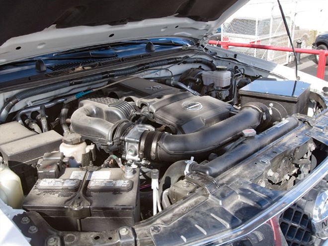 Air Intake System on a Nissan Frontier - A Breath of Fresh Air