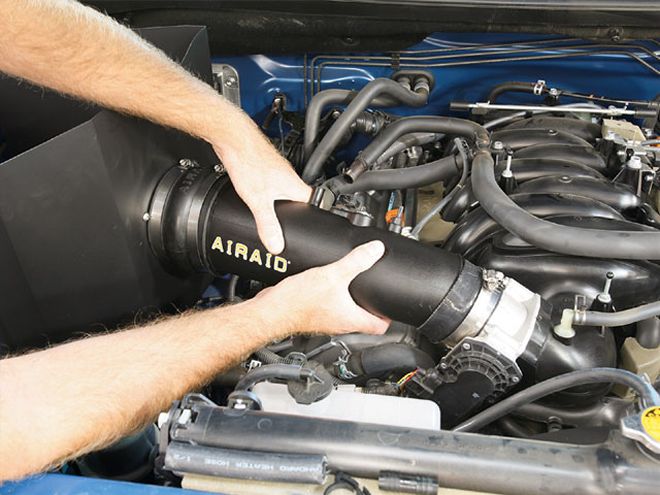 2007 Toyota Tundra Intake - 1 Hour = 6 HP and A Mean Growl