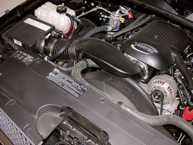 Volant Air Intake System on a Chevy Silverado - A Powerful Combination