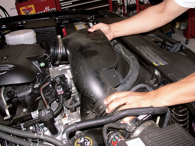 Volant Air Intake System on a Chevy Silverado - A Powerful Combination