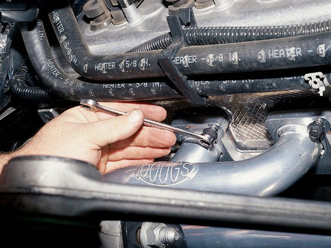 Headers and Exhaust on a 2003 Dodge Ram - The Midnight Rumbler