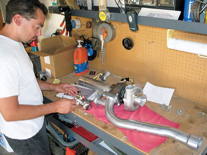 Remote-Mount Turbocharger on a 1999 GMC Sierra - Tailpipe Turbo