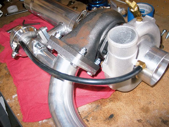 Remote-Mount Turbocharger on a 1999 GMC Sierra - Tailpipe Turbo