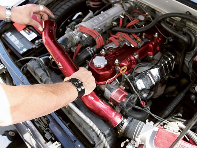 Engine Compartment Blown Glass Extensions - Badass Glass