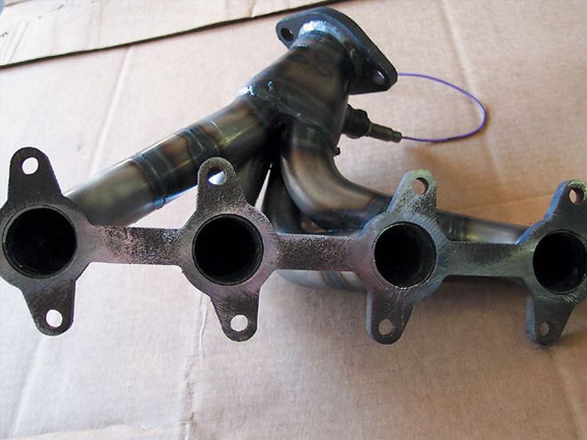 Aftermarket Headers on a Chevy S-10 - Afterburner!