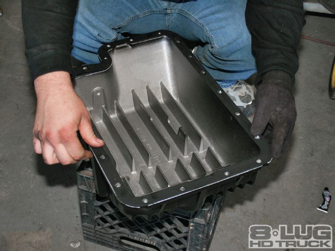 ATS Deep Transmission Pan - Transmission Relief