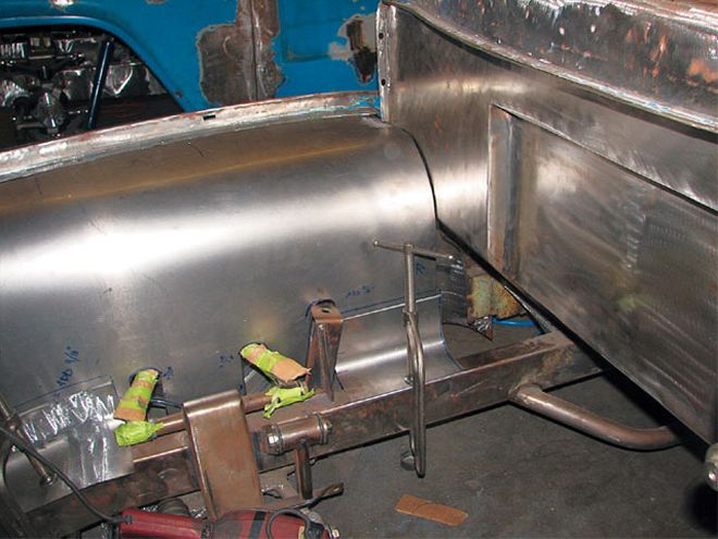 Sheet Metal Center Console and Inner Fenders - Mind Over Metal